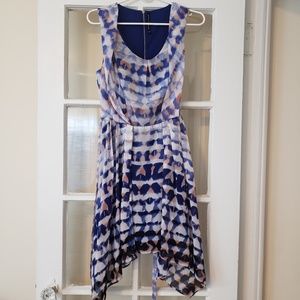 W118, Walter Baker blue print dress